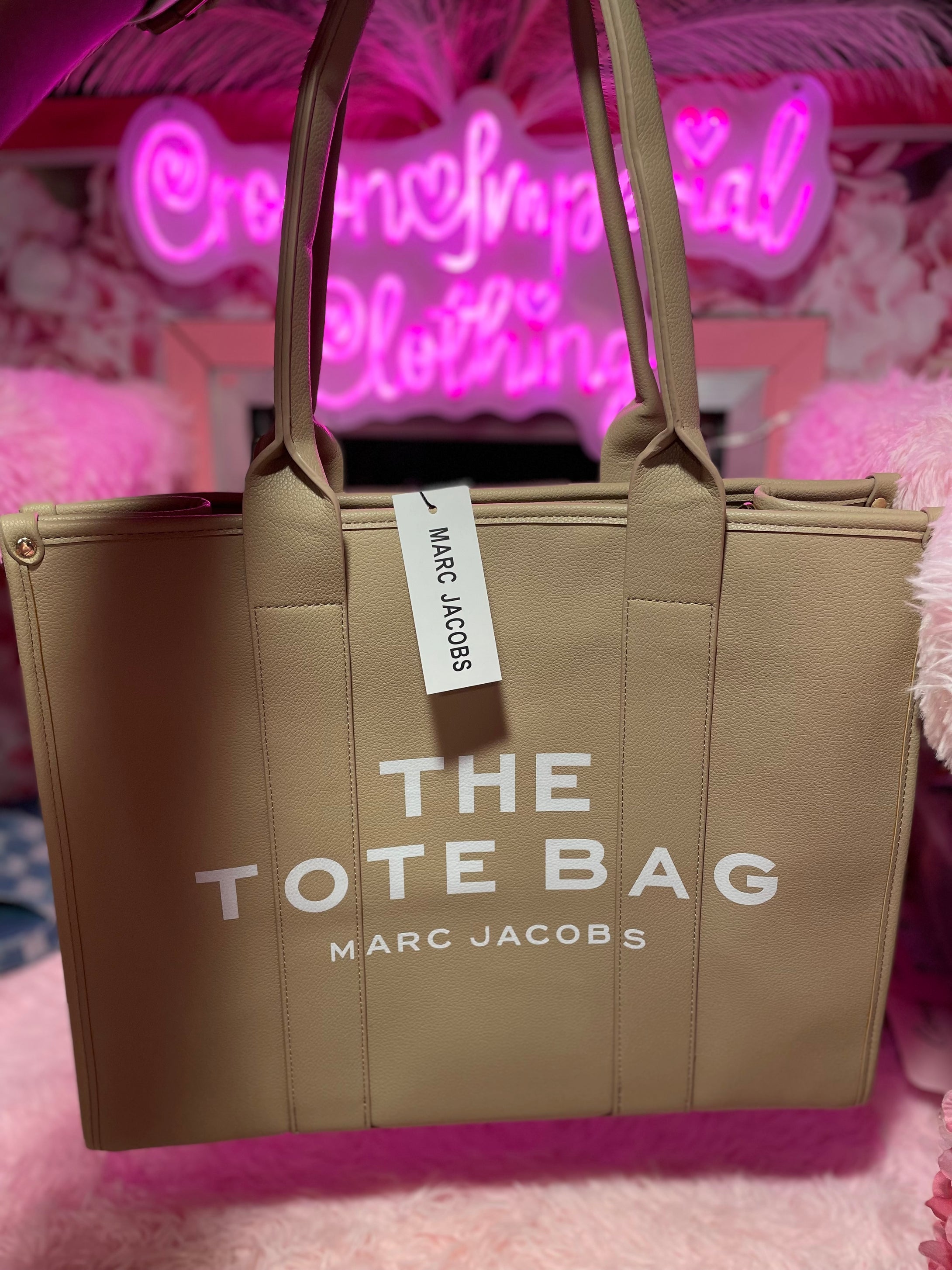 Tan Xl tote bag