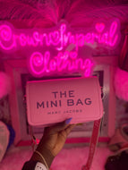 Light pink mini bag