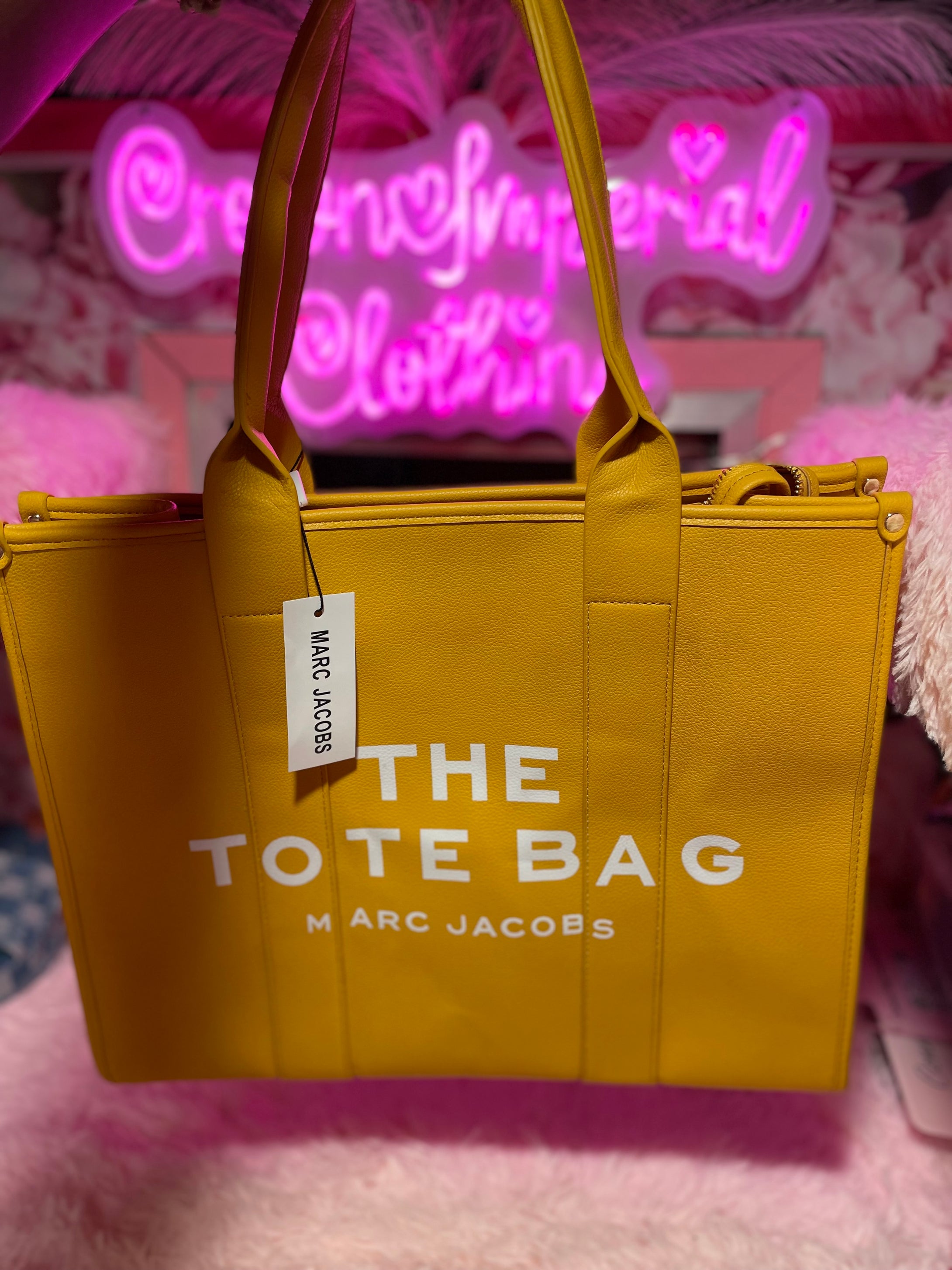 Yellow Xl Tote bag