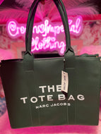 Dark green Xl Tote bag