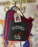 Dark Pink Bad B!tch Fuel Bag